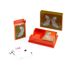 LEOPARD LACQUER CARD SET - 33065