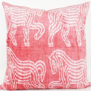 KISSENHÜLLE HANDMADE SILK/ VELVET SORBET-PINK