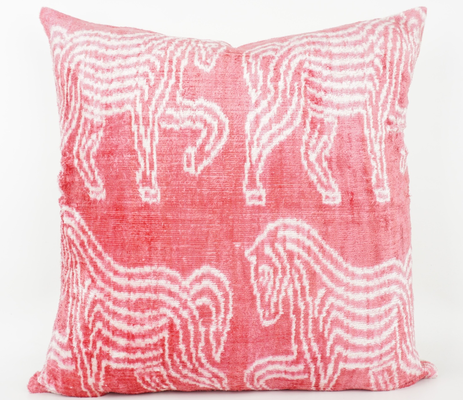 KISSENHÜLLE HANDMADE SILK/ VELVET SORBET-PINK